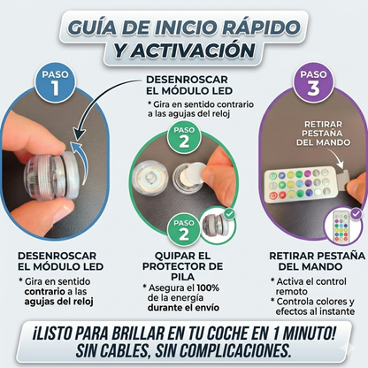 Led interior coche